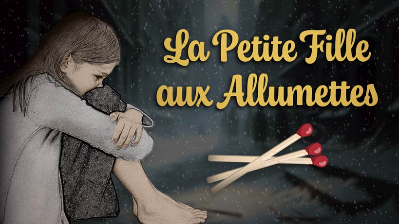 La Petite Fille aux Allumettes, histoire audio illustrée