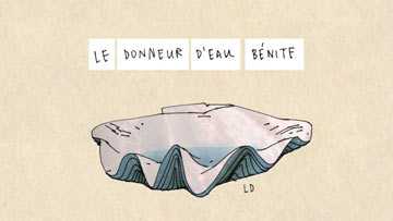 Le Donneur d'Eau Bénite : Histoire pour apprendre le français
