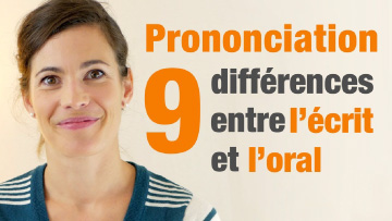 9 différences entre l’oral et l’écrit en français.