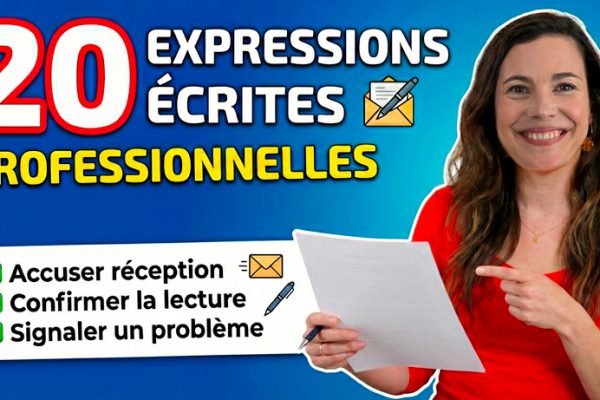 20 expressions françaises pour l'écrit professionnel
