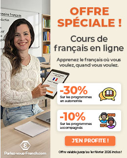 Promotion - Cours de français en ligne